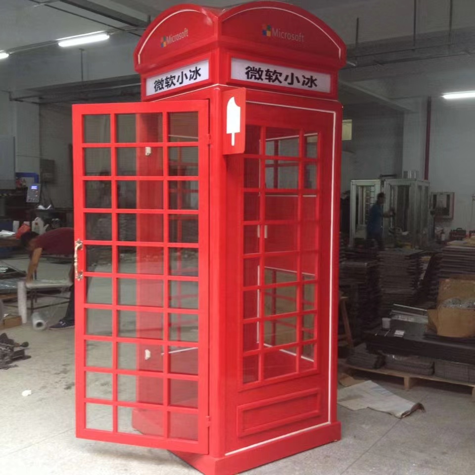 Outdoor Furniture London - Modern Outdoor Red Waterproof London Telephone