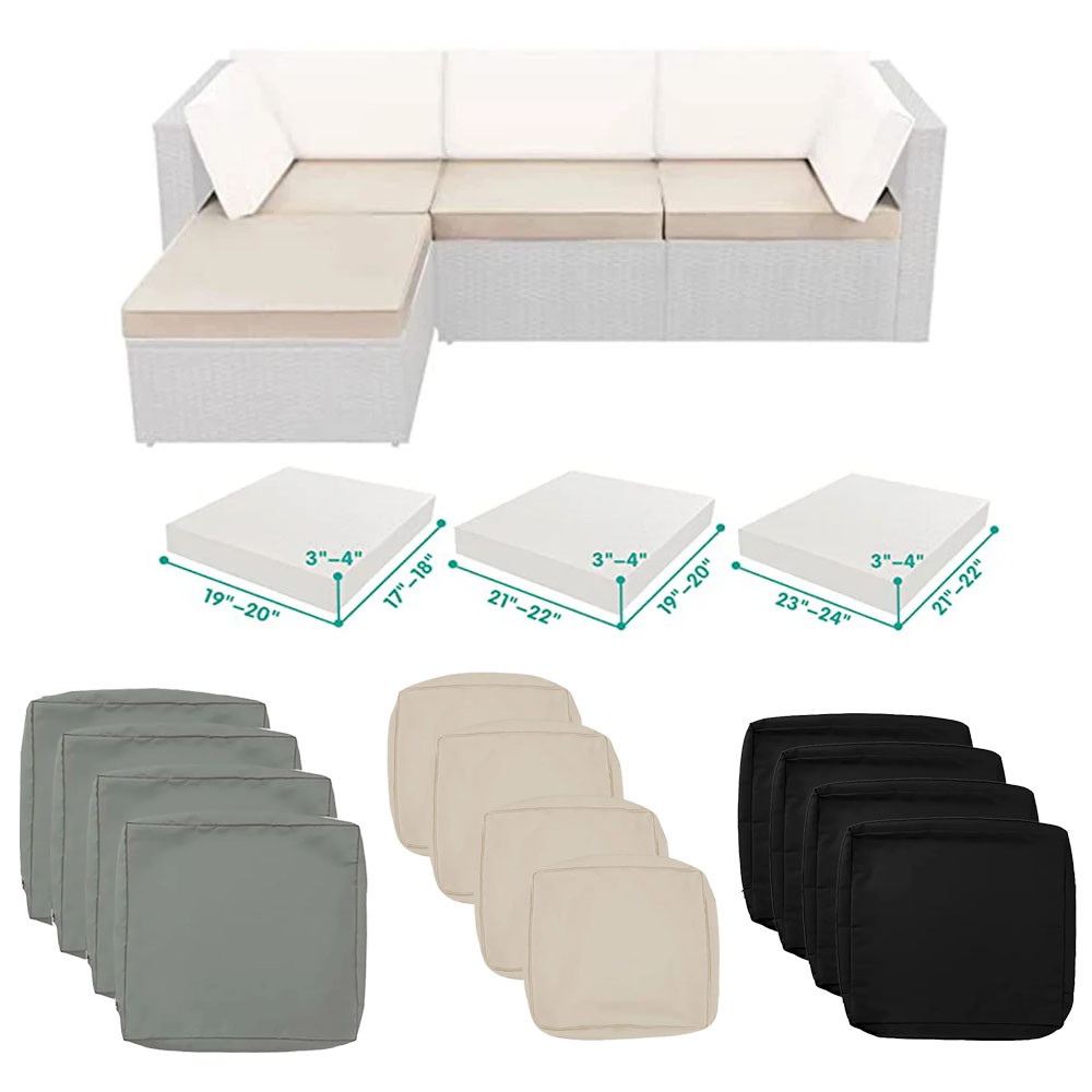 1-4 Set Sofa Cushion Outdoor G - огляд і ціна Outdoor Furniture Upholstery