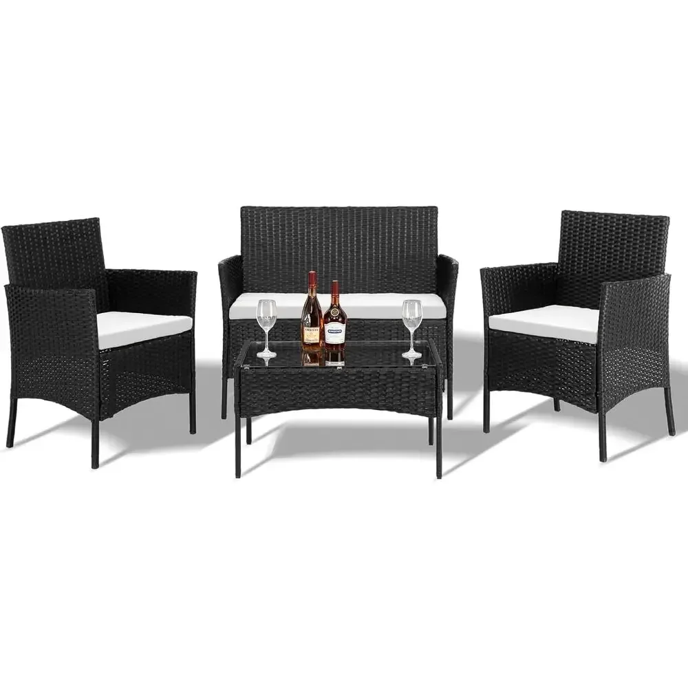 4-Piece Outdoor Patio Furnitur - огляд і ціна Outdoor Furniture Loveseat