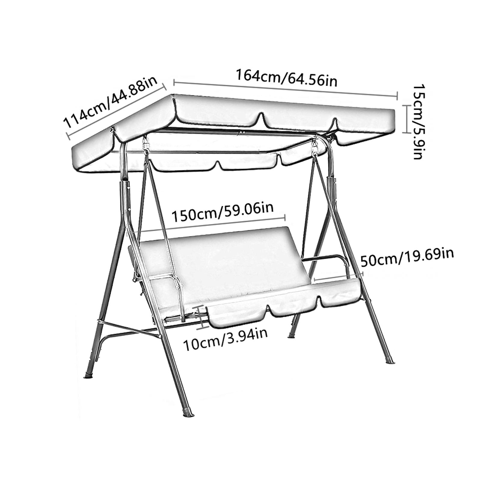 Patio Swing Canopy Replacement - огляд і ціна Outdoor Furniture Upholstery