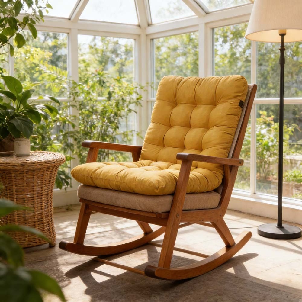 1PC Thick Seat Cushion with St - огляд і ціна Outdoor Furniture Upholstery