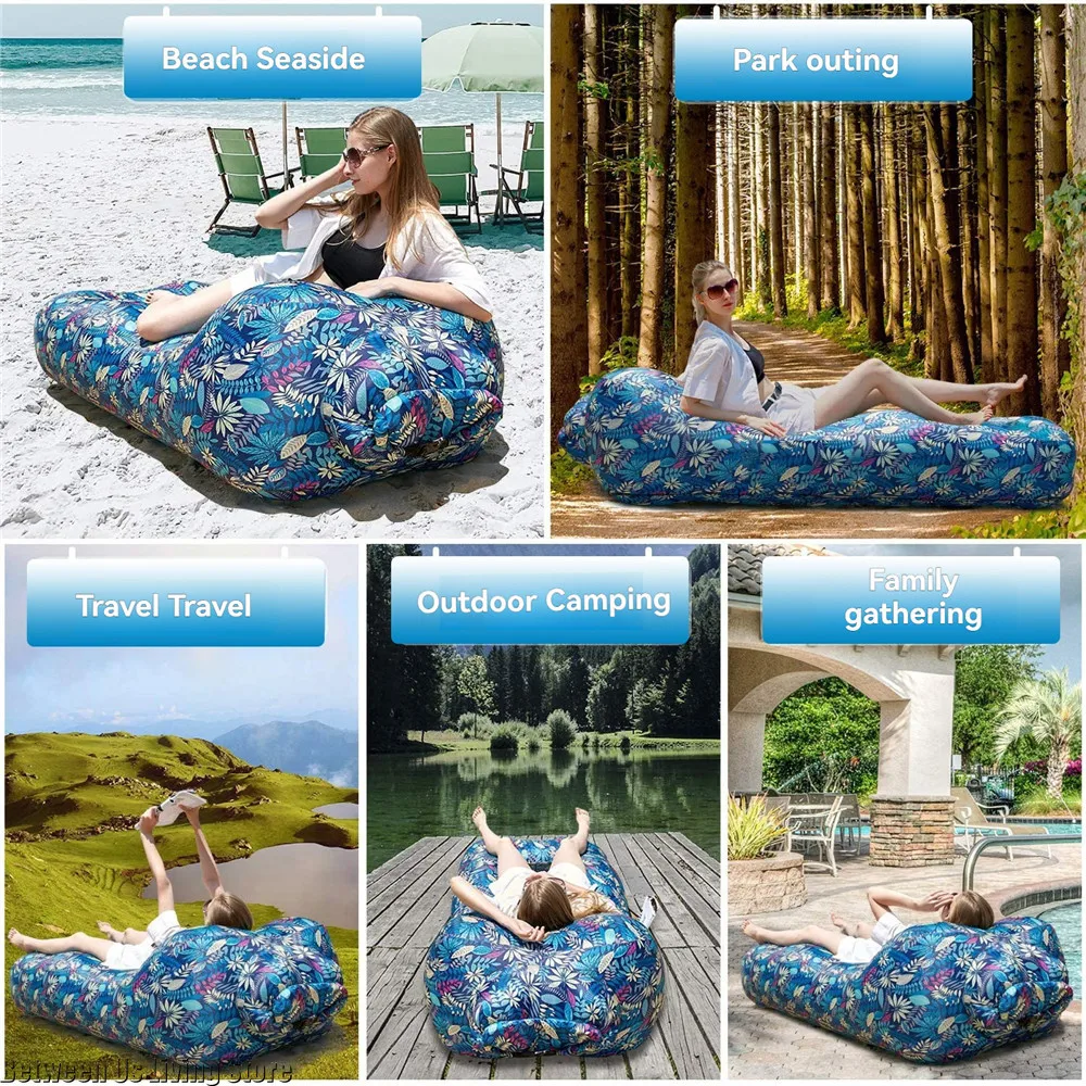 Luxury Inflatable Sofa Bed - E - огляд і ціна Outdoor Furniture Lounge Set