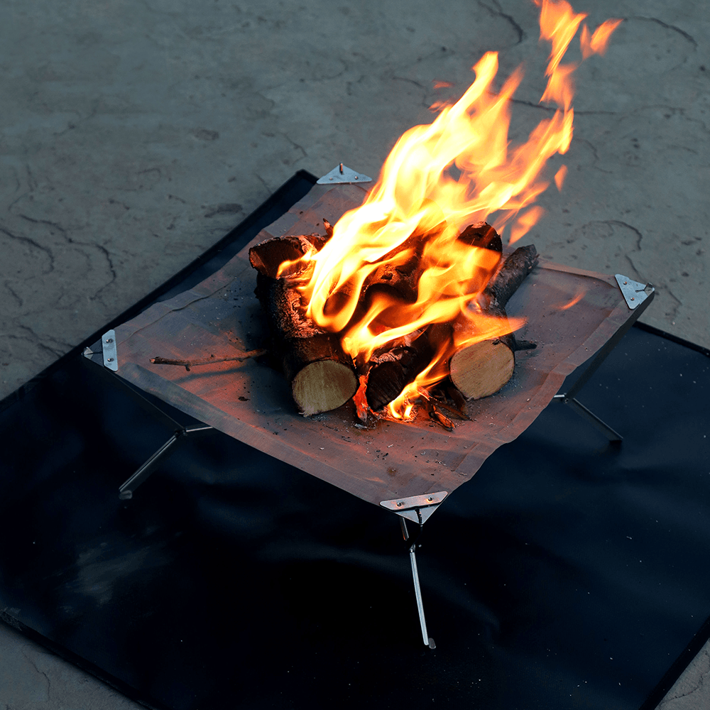 Foldable Fire Pit Grill Bonfir - огляд і ціна Patio Heater Standing