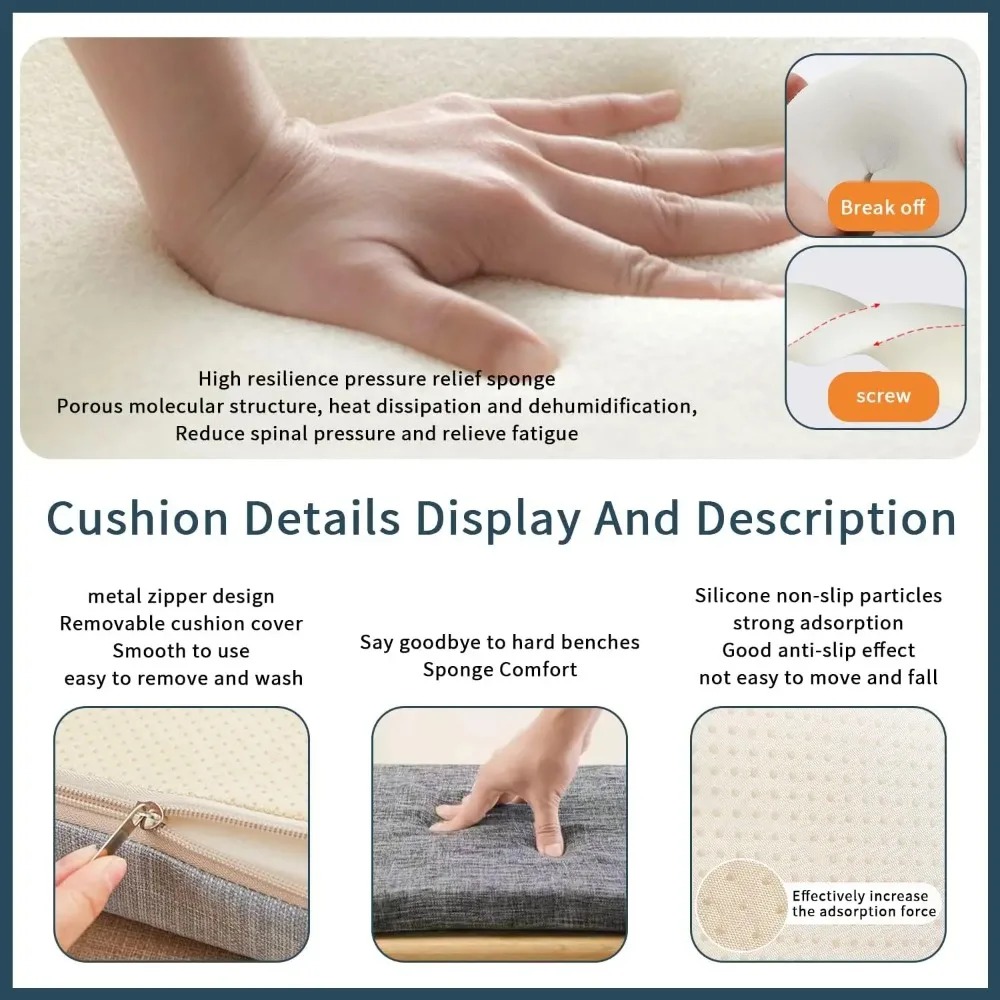 Custom 5cm Corduroy Bench Cush - огляд і ціна Outdoor Furniture Upholstery