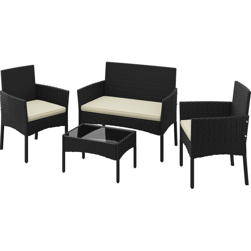 4-Piece Outdoor Patio Furnitur - огляд і ціна Outdoor Furniture Loveseat