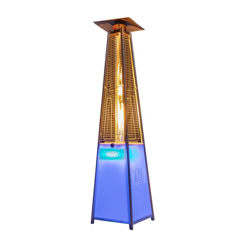 Pyramid-shaped LED Glass Tube  - огляд і ціна Patio Heater Standing
