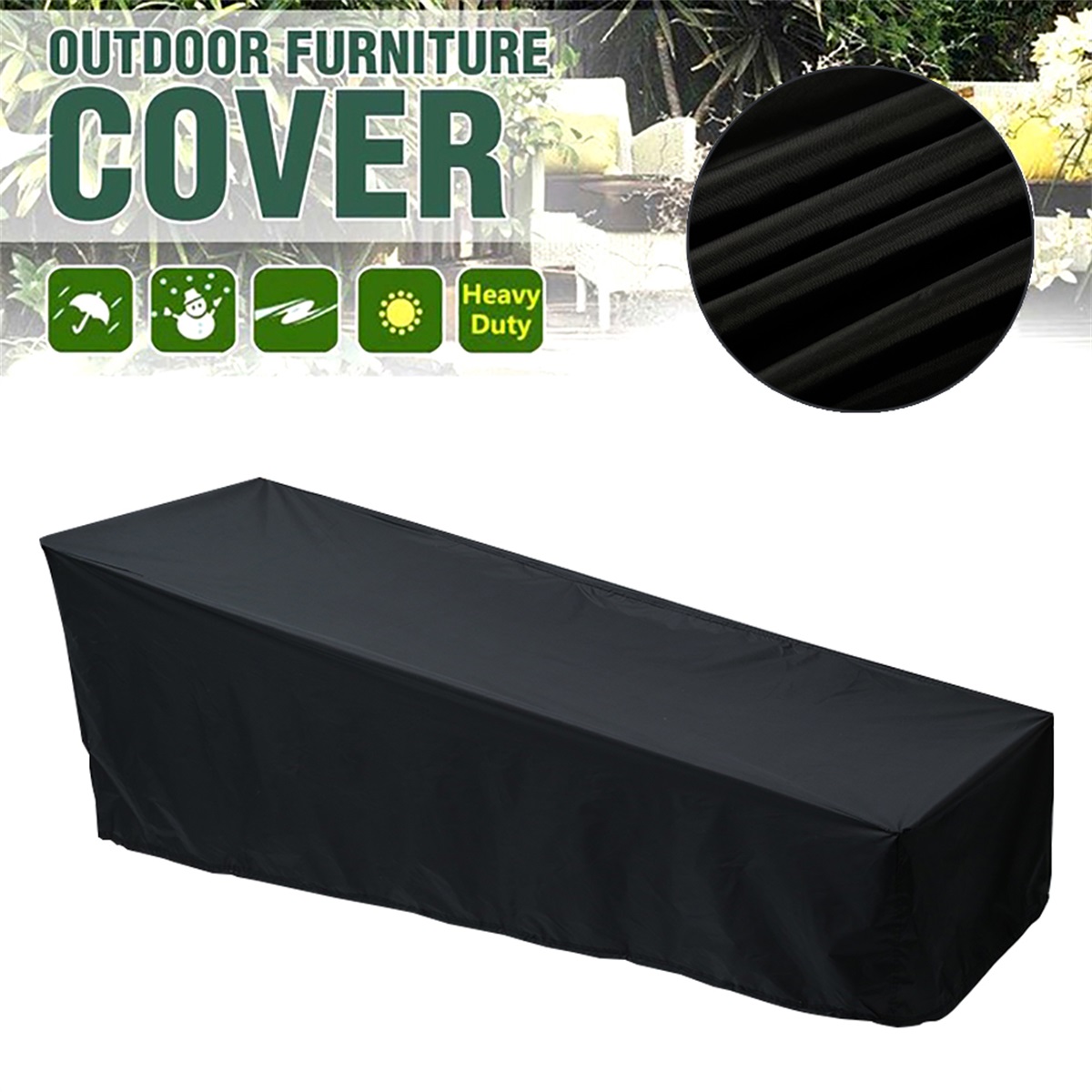 Outdoor Garden Sunbed Cover Su - огляд і ціна Outdoor Furniture Lounge Set