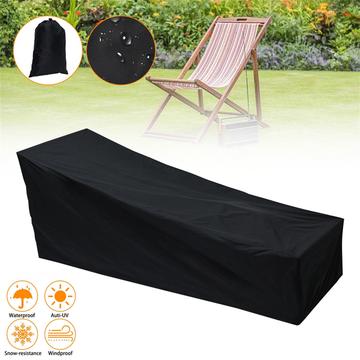 Outdoor Garden Sunbed Cover Su - огляд і ціна Outdoor Furniture Lounge Set