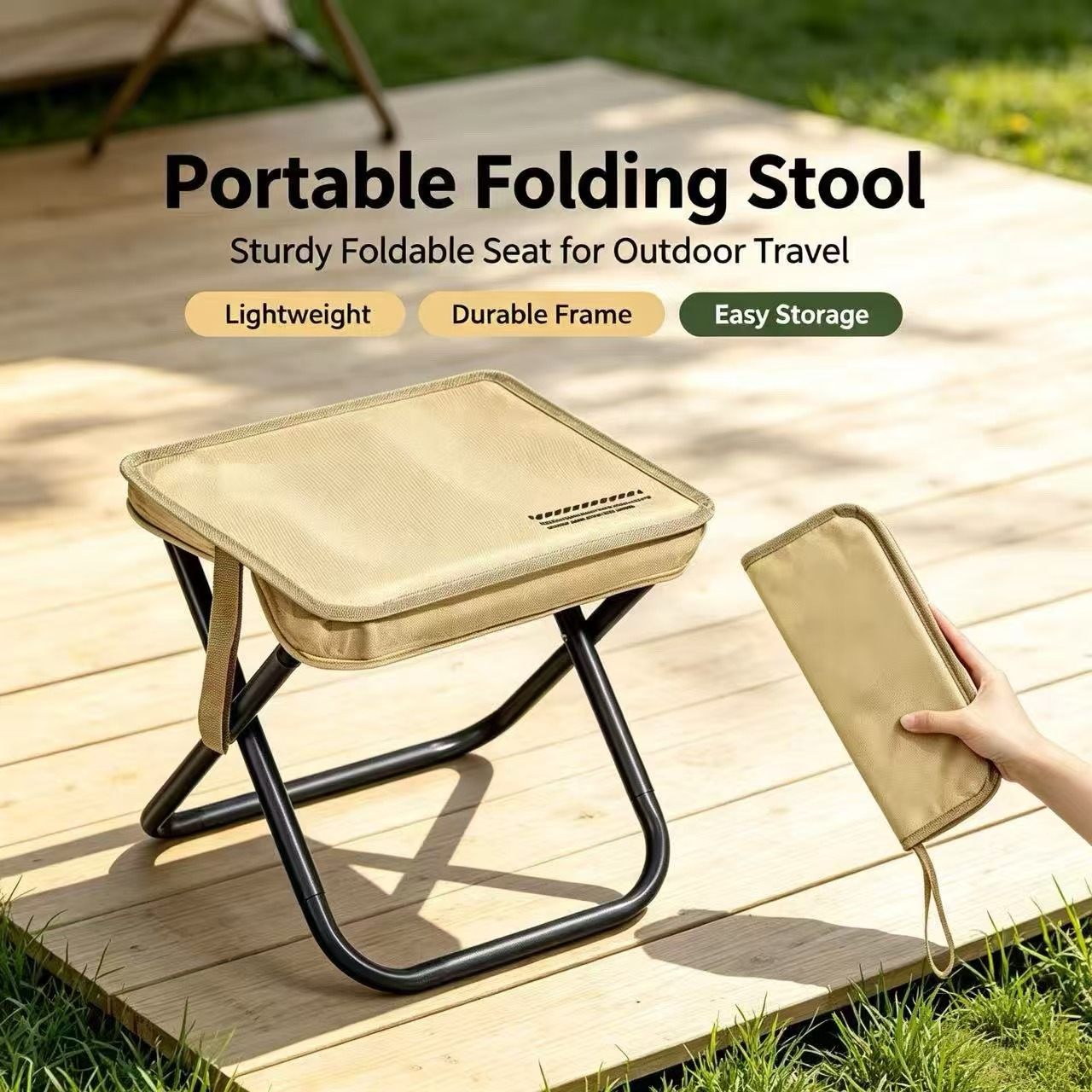 Magza Portable Folding Stool U - огляд і ціна Outdoor Furniture Used