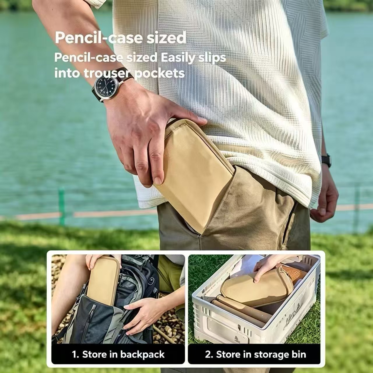 Magza Portable Folding Stool U - огляд і ціна Outdoor Furniture Used