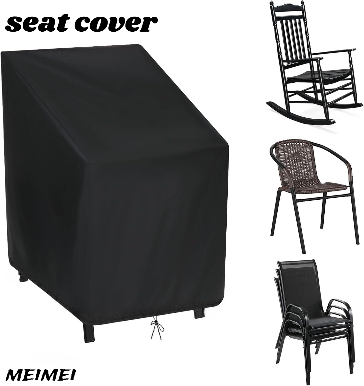 Stacked Chair Dust Cover Stora - огляд і ціна Outdoor Furniture Covers