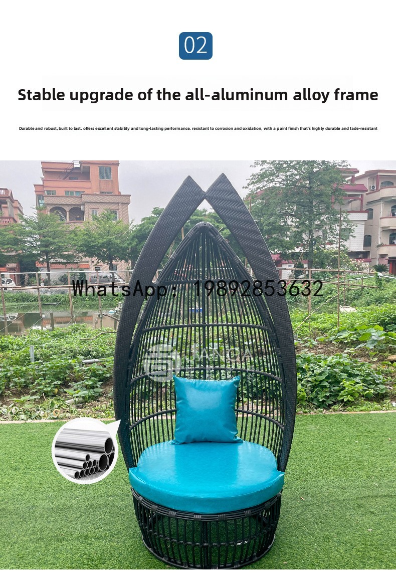Outdoor Creative Rattan Woven  - огляд і ціна Rattan Lounge Set