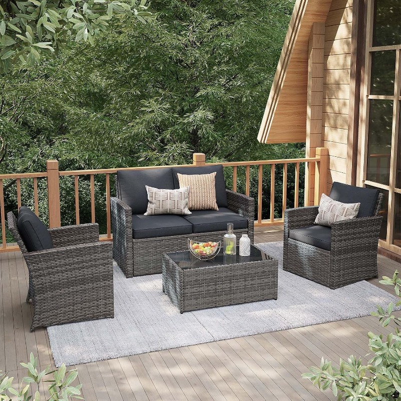 JOIVI Outdoor Patio Furniture  - огляд і ціна Outdoor Furniture Loveseat