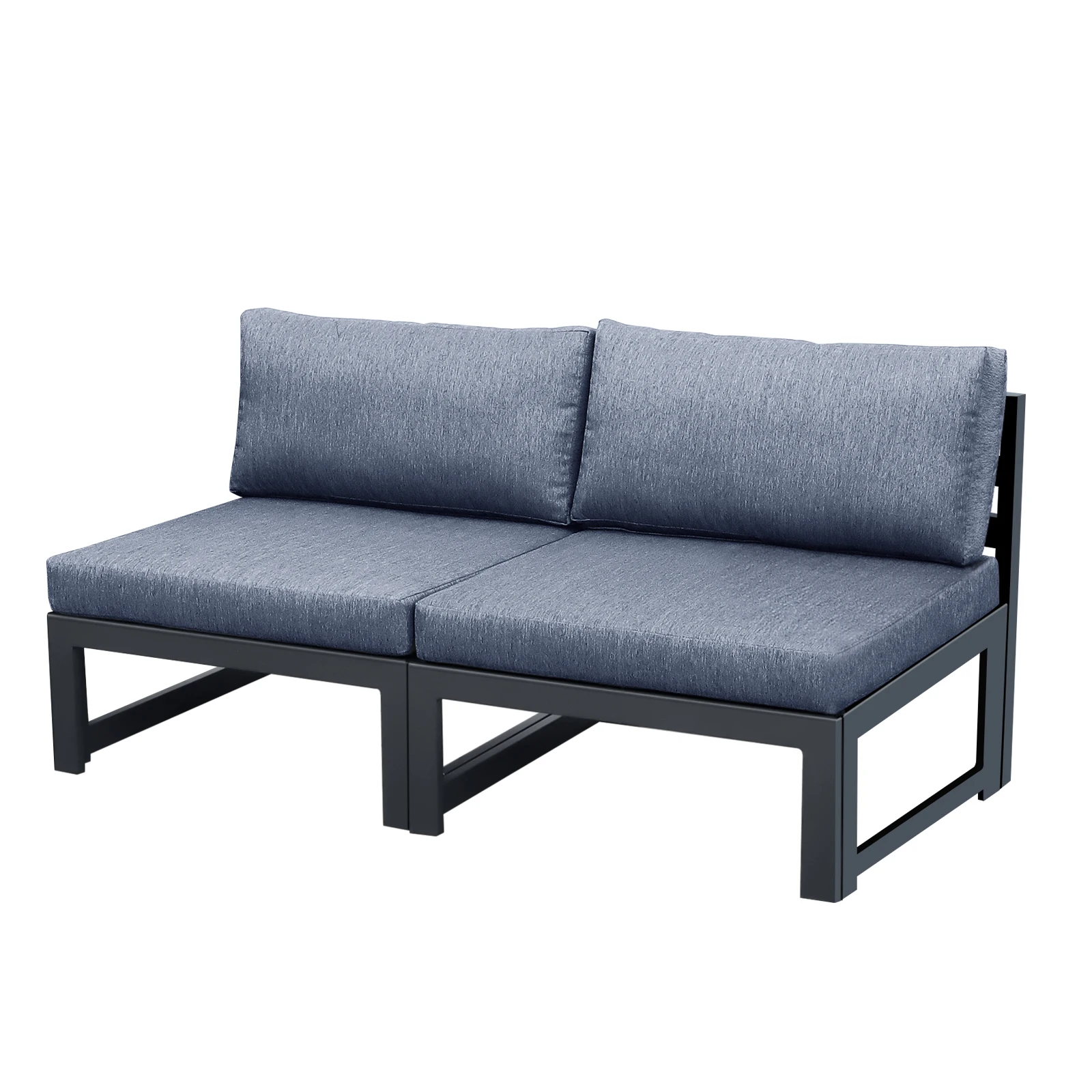Patio Sectional love seat arml - огляд і ціна Outdoor Furniture Loveseat