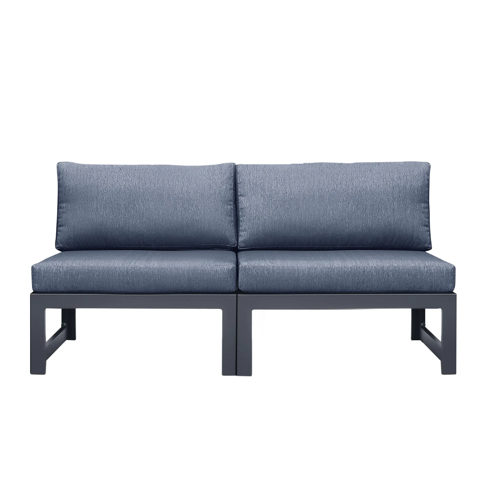 Patio Sectional love seat arml - огляд і ціна Outdoor Furniture Loveseat